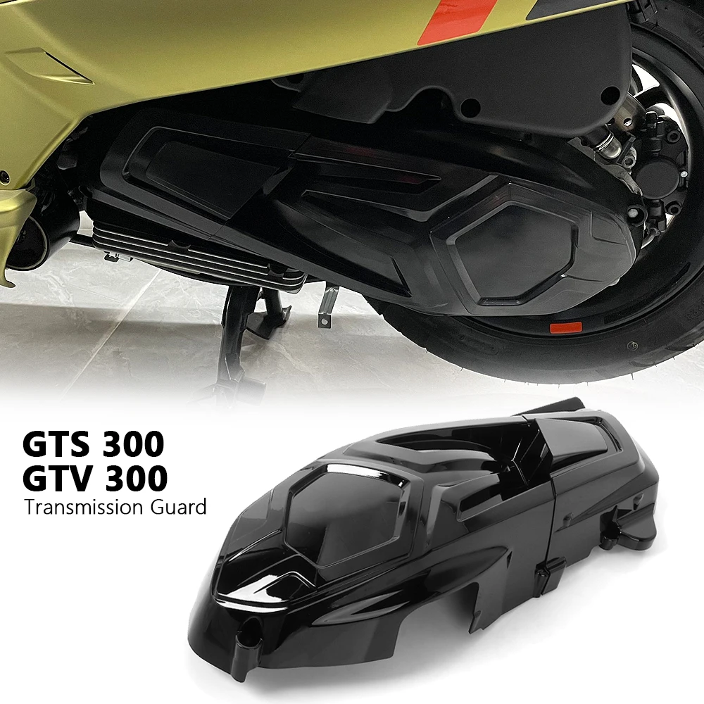 

For Vespa GTS300 GTS 300 GTV300 GTV 300 HPE Motorcycle Scooter Black Engine Cover Engine Protector Bolt Guard