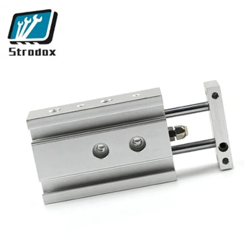 Double Bar Double Shaft Pneumatic Cylinder CXSM20/25-10/15/20/25/30/40/50/75/100/150 /200 Magnetic Switch Wear-resistant