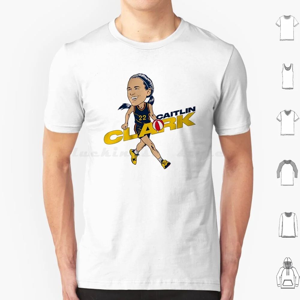 Caitlin Clark Indiana T Shirt Big Size 100% Cotton Caitlin Clark Indiana Fever Caitlin Clark Indiana Fever Aliyah Boston Iowa