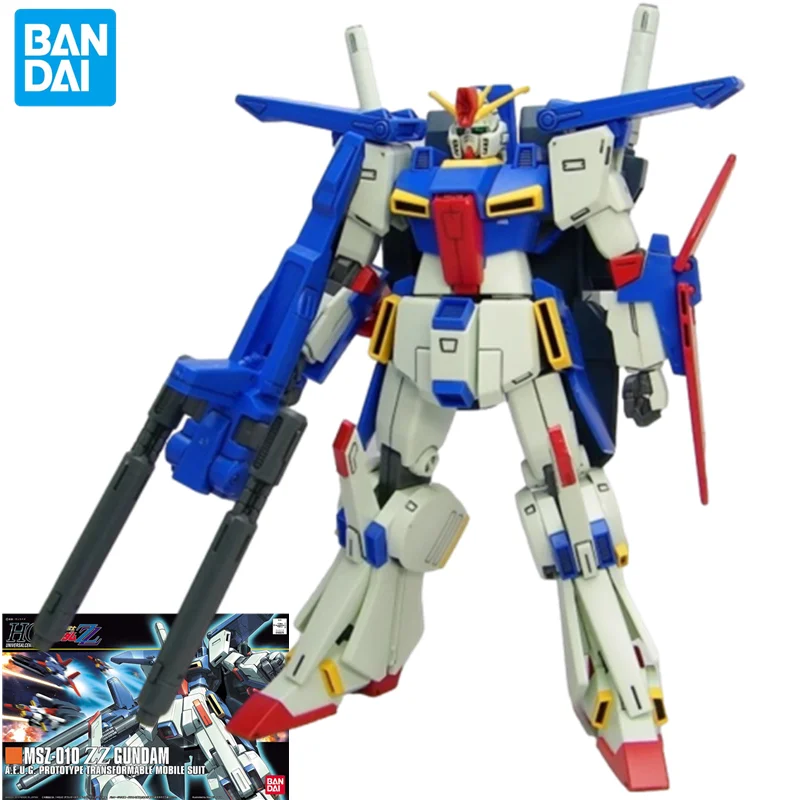 

Bandai HGUC MSZ-010 ZZ Gundam Модель передвижной робот сборка игрушка анимация периферийная фигурка mecha женский подарок