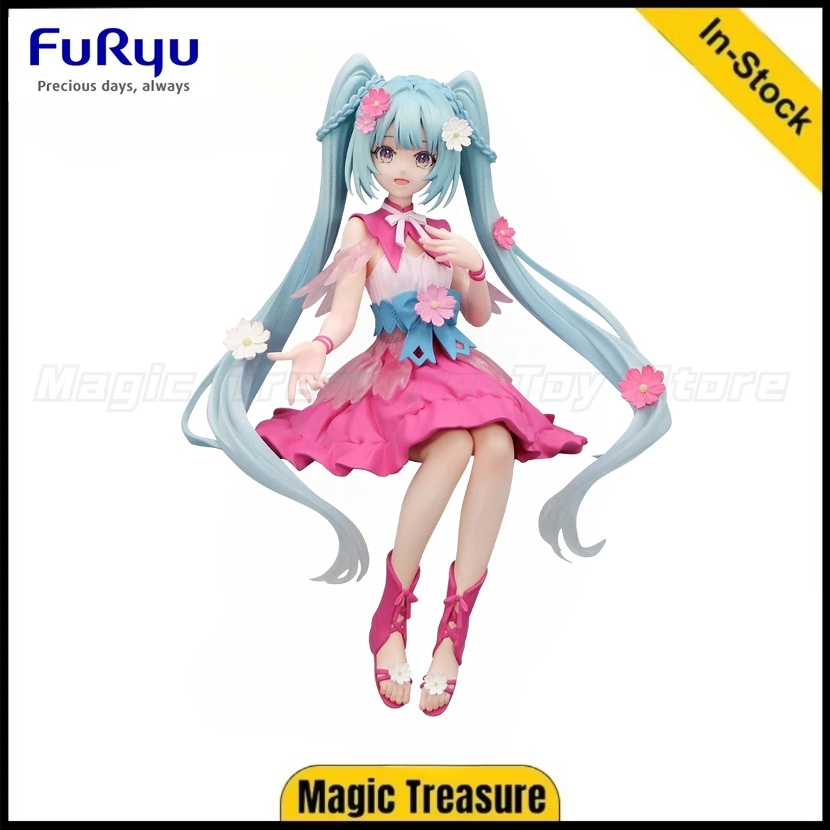 【在庫あり】オリジナルフリュー-フラワーフェアリー-初音ミク-コスモス-フィギュア-おもちゃ-ギフト