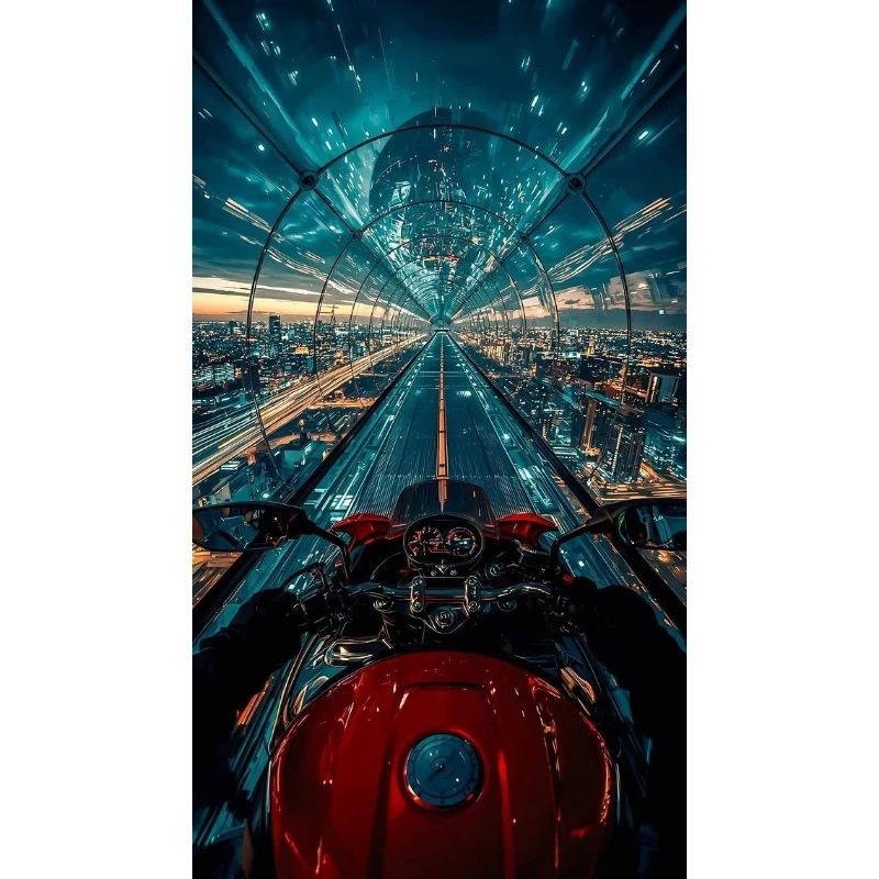 

500/1000/1200/2000 PCS Jigsaw Puzzles Locomotive Perspective Scenery Family Activity Games for Gameroom Bedroom Gifts Home Decor