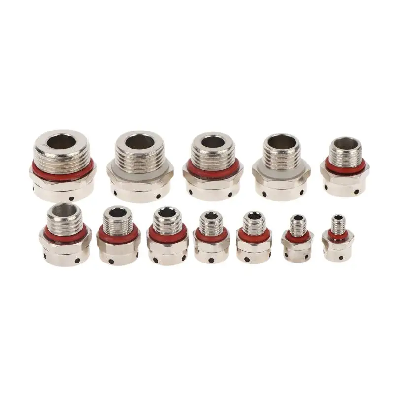 Stainless Steel Breather Valve M5-M20 Waterproof Anti Corrosion Screw In Air Vent Valve for Electronics Enclosures
