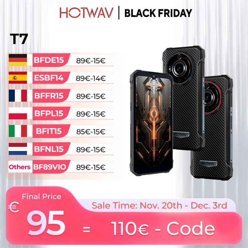 HOTWAV T7 Smartphone robuste Ultra mince 6.52 ''HD + affichage 21MP caméra arrière téléphone portable 6280mAh batterie Android 13 téléphone portable HOTWAV T7 Smartphone robuste Ultra mince 6.52 ''HD + affichage 21MP caméra arrière téléphone portable 6280mAh batterie Android 13 téléphone portable