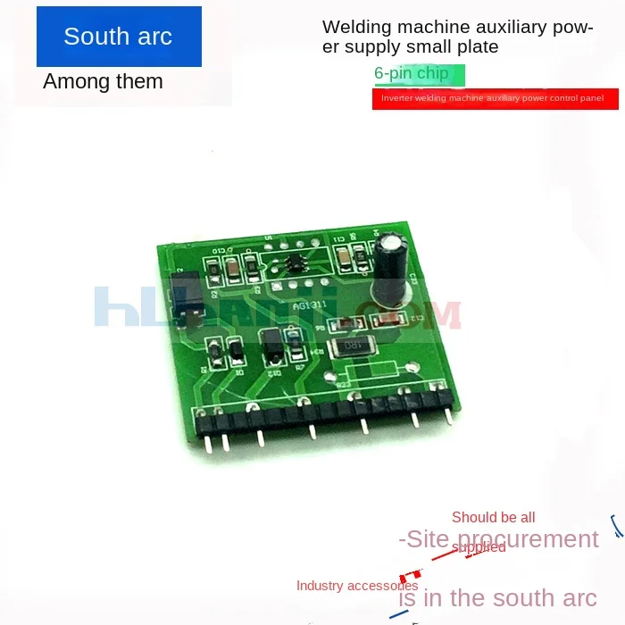 Inverter Lasmachine Hulpvoeding Dual Voltage Lasmachine Schakelende Voeding Kleine Board 6-Pin Chip