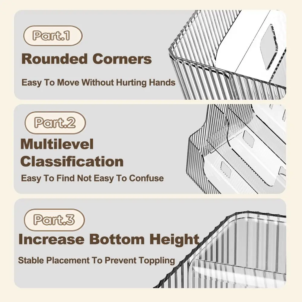 

Прозрачный держатель для брошюр, пластиковая противоскользящая настольная подставка для книг, многоразовая 3-х ярусная подставка для документов, студенческое общежитие