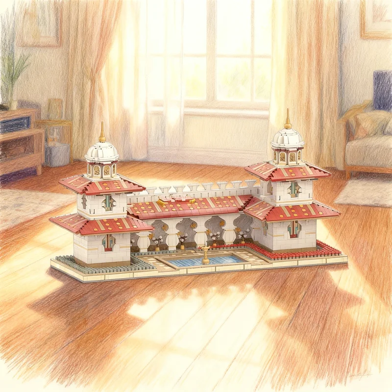 

Набор строительных блоков MOC «Садовник и Факир», 4290 деталей, креативный подарок для самостоятельной сборки, декор для дома и офиса, премиум-класс для взрослых и детей