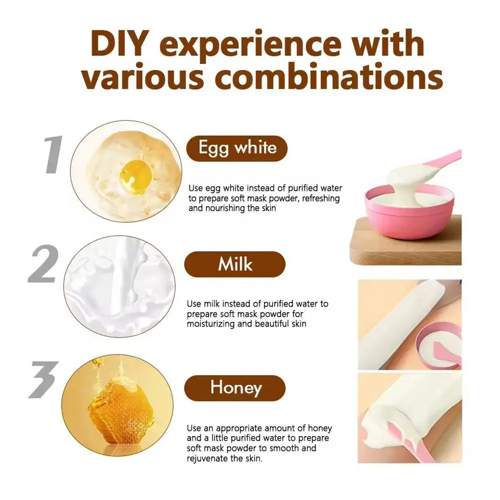 Hydrolyzed Eggshelll  Mask Facial Mask Anti-wrinkle Acne Removing Whitening Moisturizing Firming Face Skin Brightening Mask