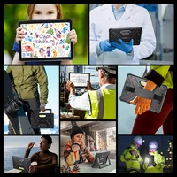 HOTWAV R9 Ultra 5G Rugged Tablet 20080mAh Massive Battery 20W Fast Charging Android 15 Pad 11'' FHD+ 2K Display 8GB RAM 512GB ROM/2TB Expansion 64MP+16MP+20MP Night Vision Tablet PC With Stylus Pen, OTG/GPS 4