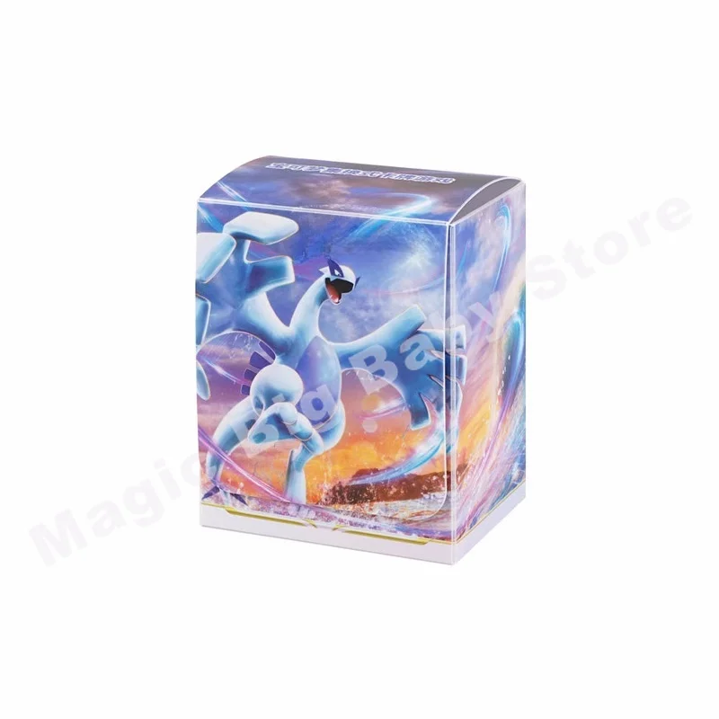 Oryginalna oryginalna mata na karty Pokemon Chinese 8.0 Shadow of The Blue Sea Lugia Giratina Ghost Dragon Card Book Card Sleeve