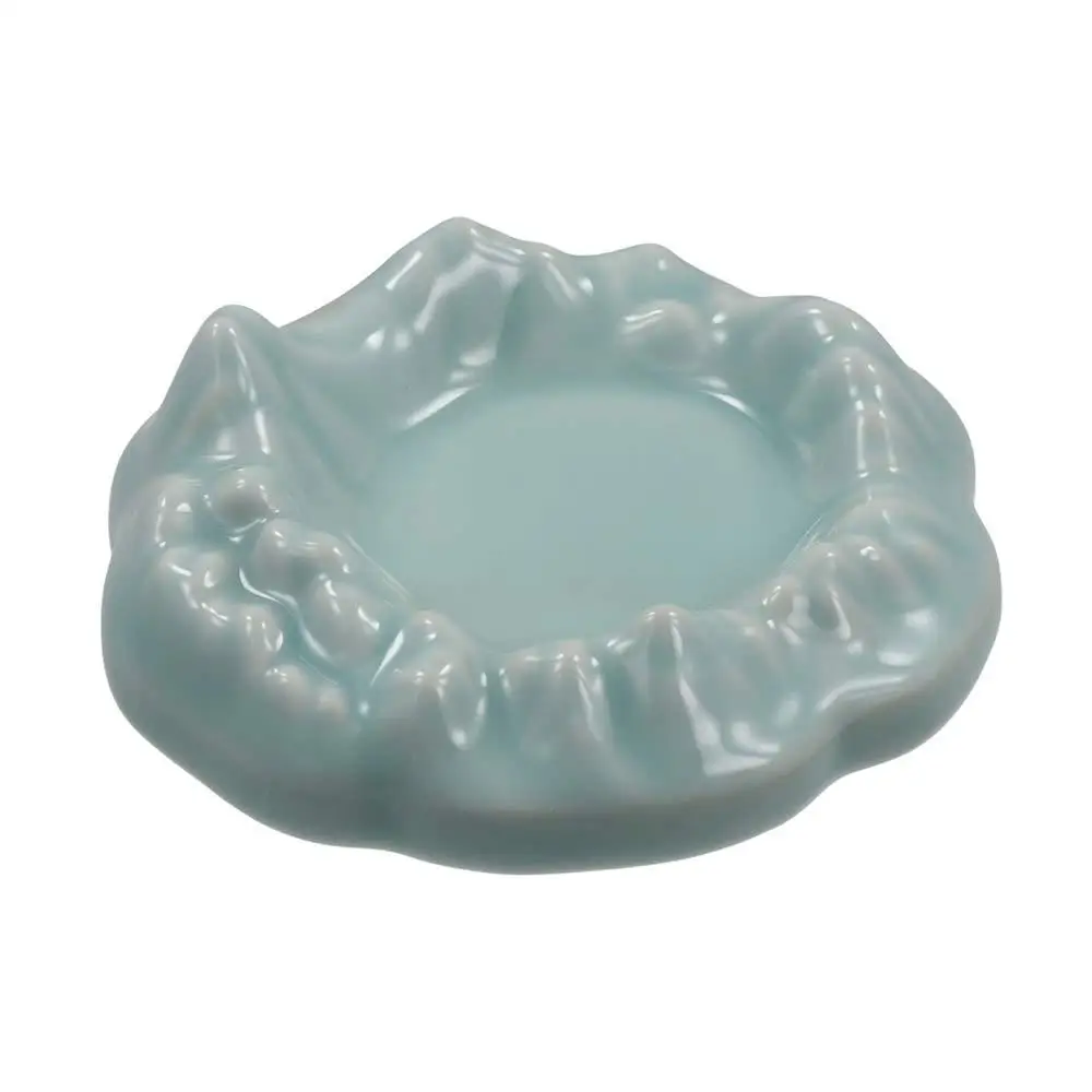 Multifunction Ceramic Mountain Shaped Inkstone Ink Brush Brush Ink Pen Rest Holder Glaze Paperweight Painting Tool Painting