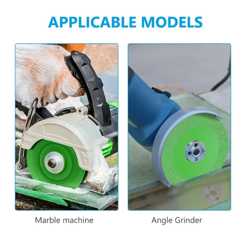 

5pc 100mm Special Diamond Cutting Blade Knife Glass Marble Saw Blade Ceramic Tile Jade Special Cutting Blade Cutting Disc