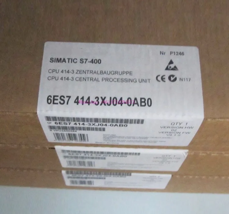 

6ES7414-3XJ04-0AB0 SIMATIC S7-400, CPU 414-3 Central Processing Unit.Brand new and original