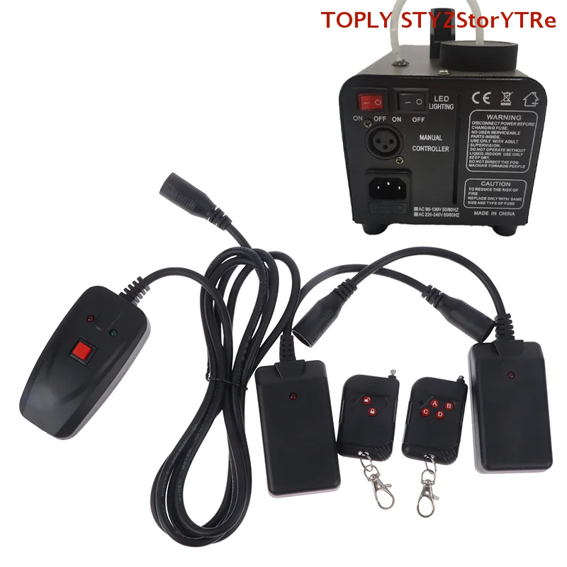 1PC 3 Pins Wireless Remote Control Receiver for Smoke Fog Machine Remote Control Replacement Part Stage Controller