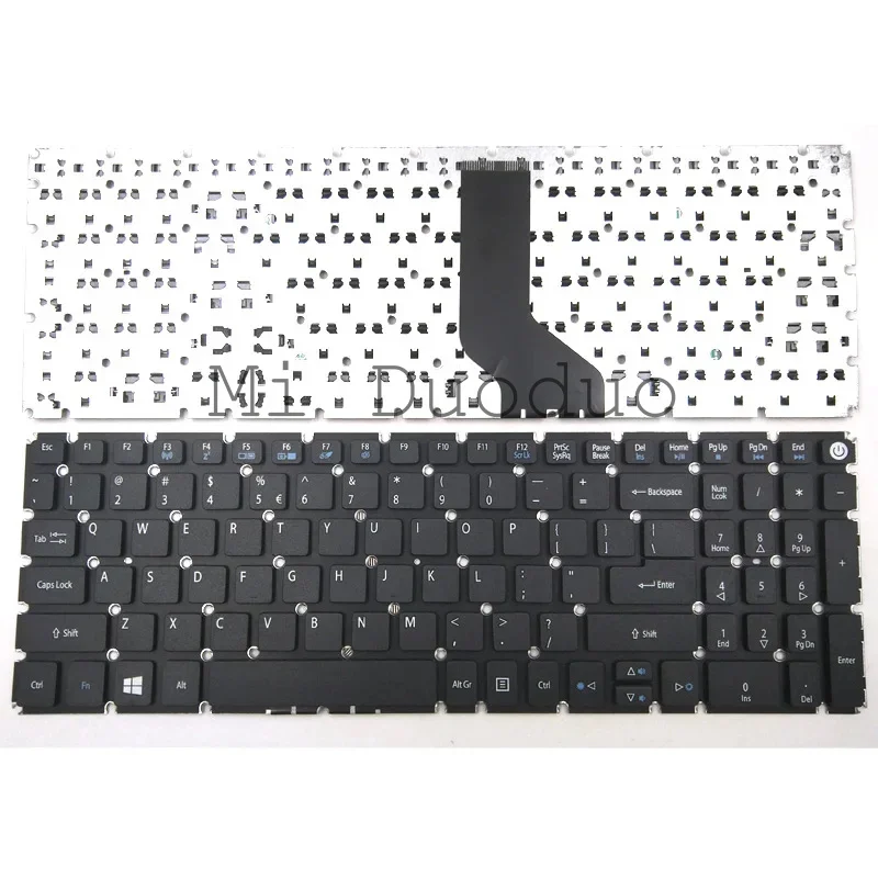 

Новая клавиатура для ноутбука Acer Aspire 3 A315-51 A315-51-31RD A315-51-361T A315-51-39CG A315-51-51SL, США, черная, без рамки