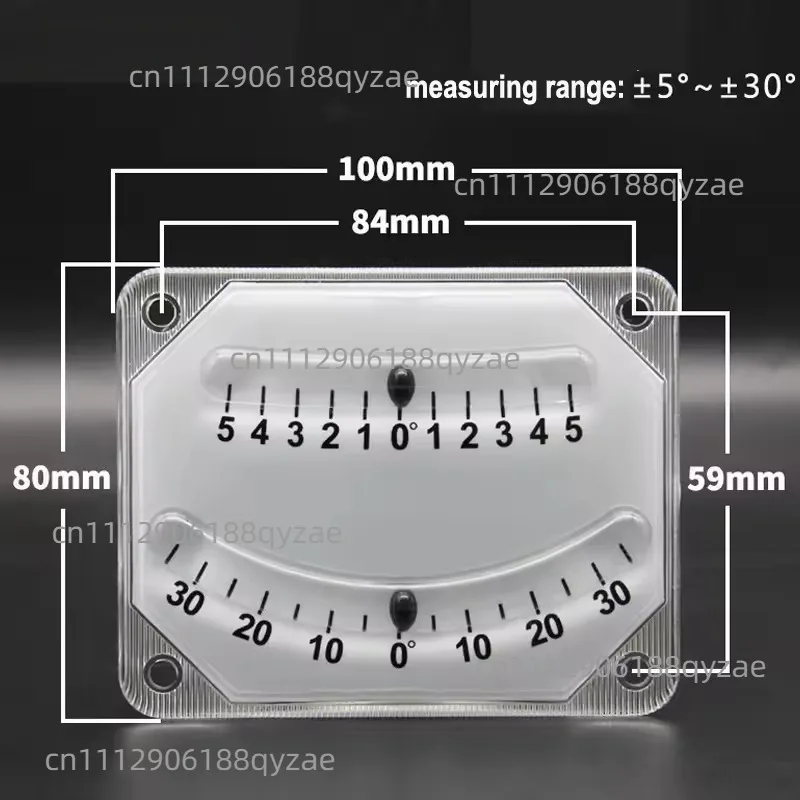 High Precision Measurement Angle Inclination Instrument Level Double Tube Steel Ball Angle Meter