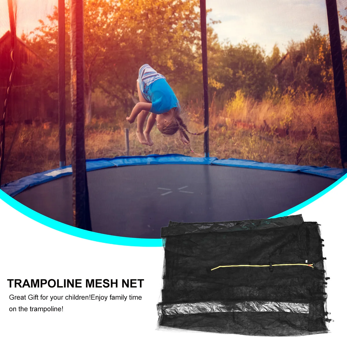 Outdoor Trampoline Protective Net Safety Net Trampoline Fence Protection Guard Trampoline Protection Net Fence Accessories