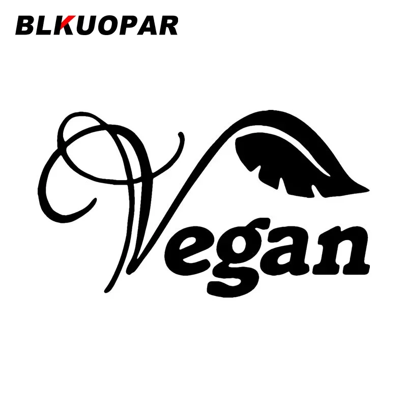 BLKUOPAR-pegatinas veganas divertidas para coche, vinilo creativo ATV, protector solar a prueba de arañazos, gráficos de aire acondicionado, accesorios para coche