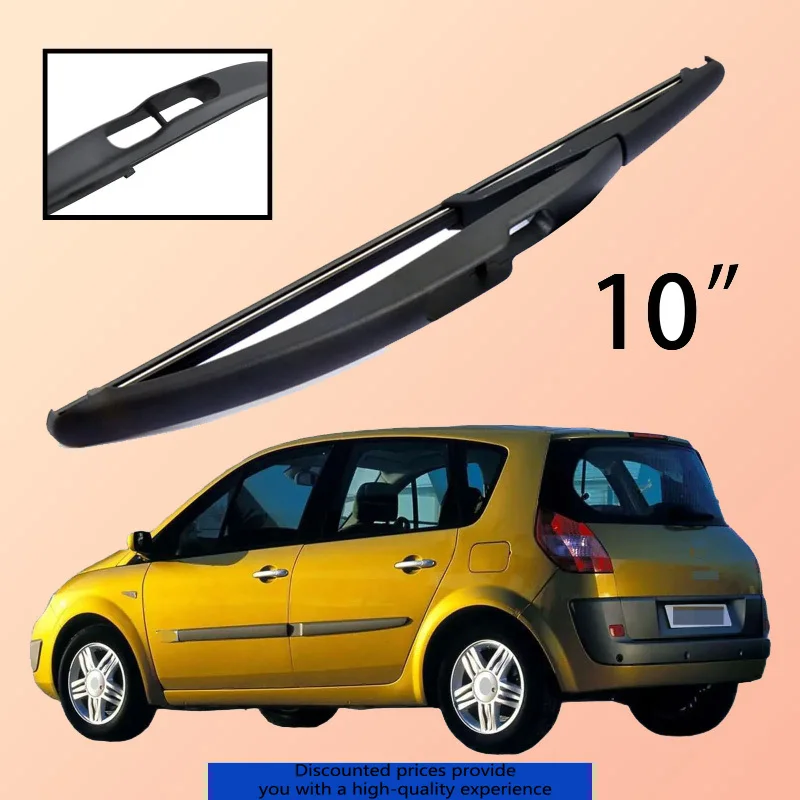 

10" Rear Windshield Windscreen Washer Wiper Blade For Renault Scenic 2 II Grand Scenic 2 2003-2009 Car Accessories