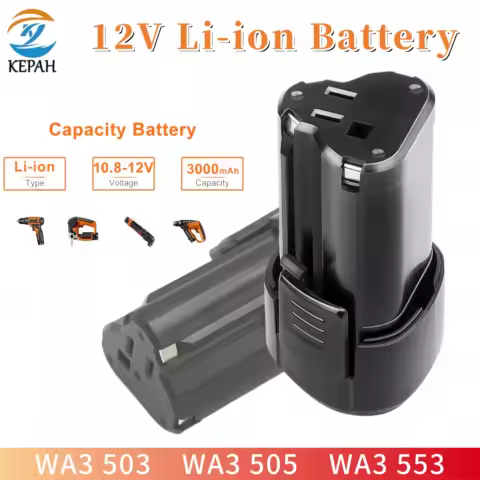 NEW 3000mAh for WORX Kress 12V WA3505 WX128 WU132 WX540 WROX WU130 Electric Tool Battery