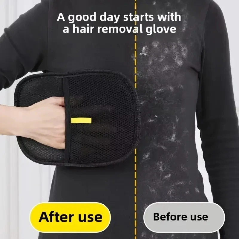 Pet Hair Remover Portable Washable Clothes Hair Dehairing Gloves Pet Cleaning Products Pet Accessories