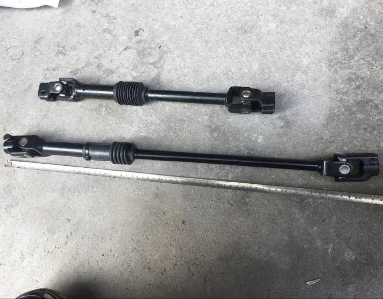 Telescopic Steering Column Universal Joint for Self‑Modified Go‑Kart 4‑Wheel Off‑Road Buggy Steering Accessory
