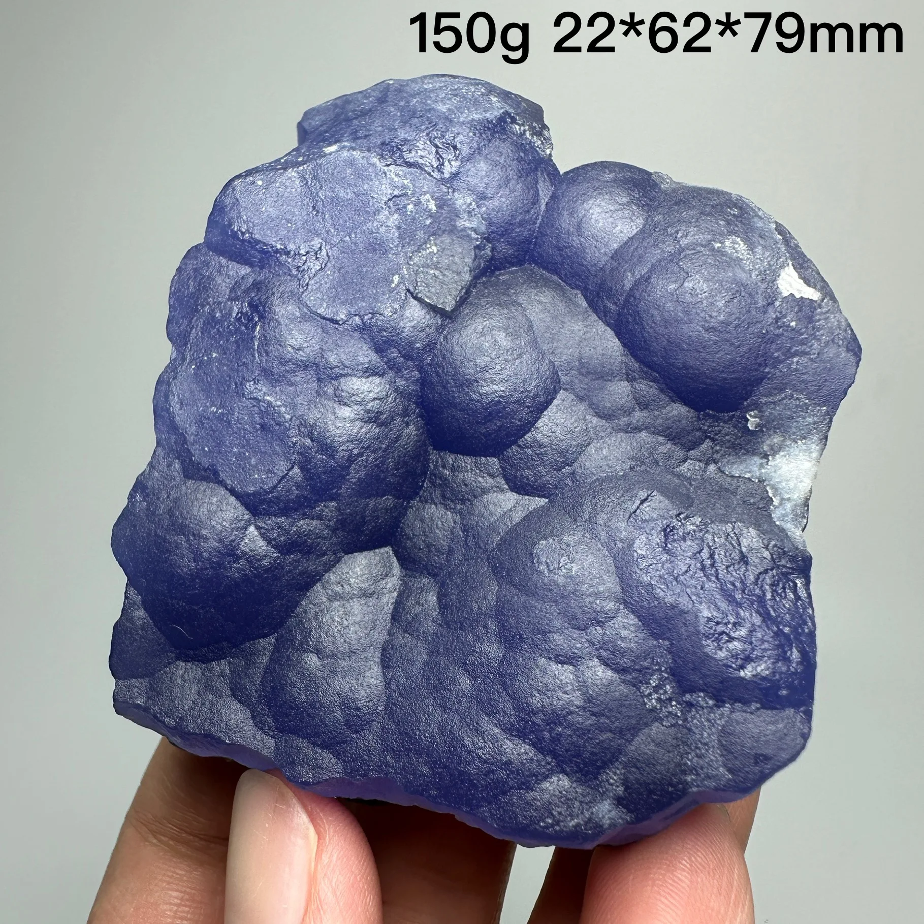 

Natural Raw Stone Purple Blue Fluorite Crystal Mineral Specimen Teaching Quartz Rock Home Decoration Gift Healing