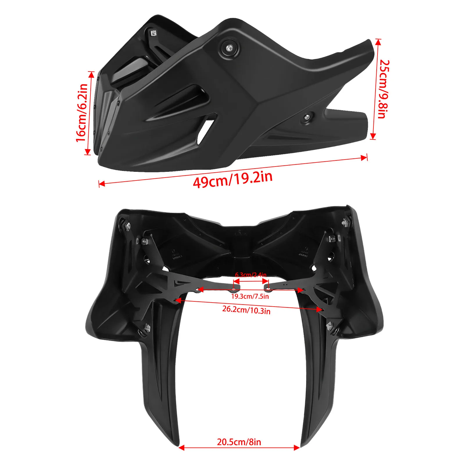 For Honda CB1000 Hornet SP CB 1000 2025-2026 Motorcycle Belly Pan Lower Fairing Engine Chassis Protective Guard Skid Plate
