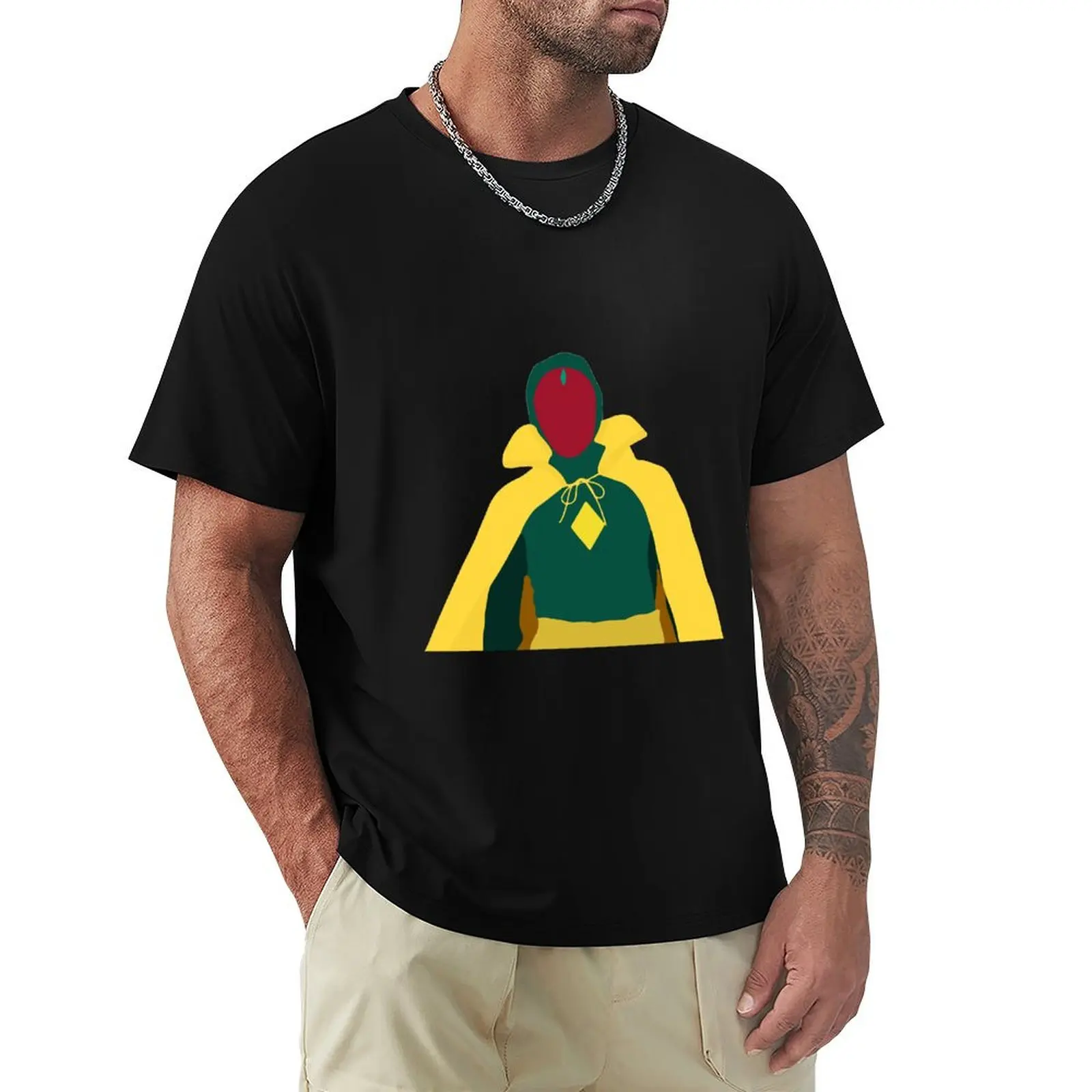 Vision halloween T-Shirt Simple Graphic Design T-Shirt