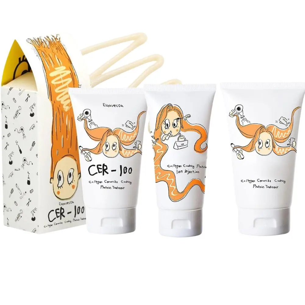 

Moisturizing Smooth Collagen Hair Mask Repairs Damaged Hair Strengthening Hair Fibers Deep Nourishment Hair Conditioner