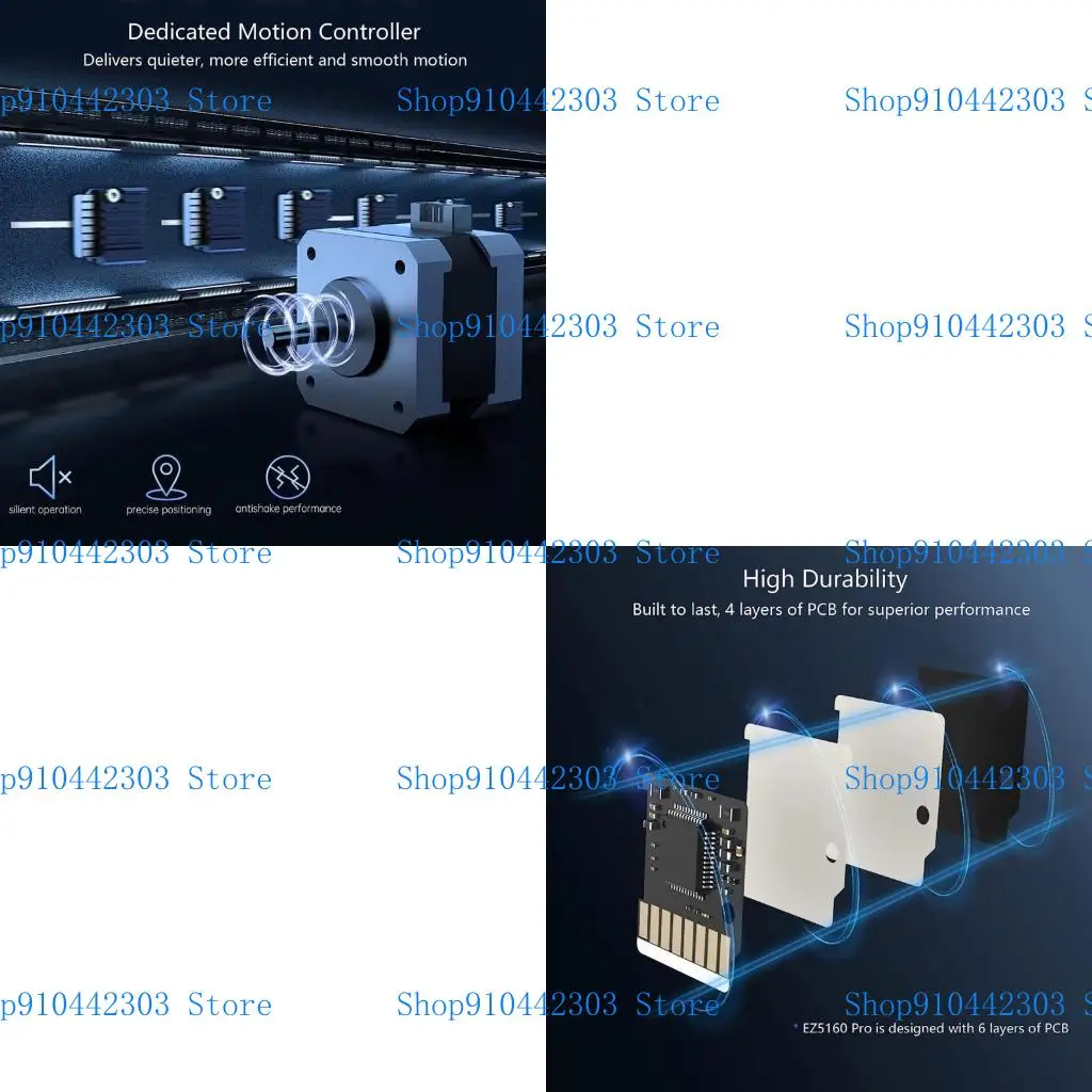 

L4MD EZ2209 Stepper Motor Driver with EZ Driver Connector 5 Sets for SKR V1.4 SKR 2, SKR 3 SKR Control Board