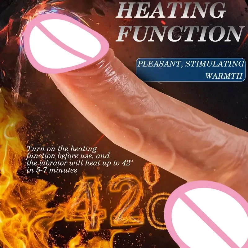واقعية دسار تلسكوبي التدفئة هزاز كبير القضيب اختراق المكونات الشرج Thrusting الديك ديك الجنس لعب للنساء آلة الجنس