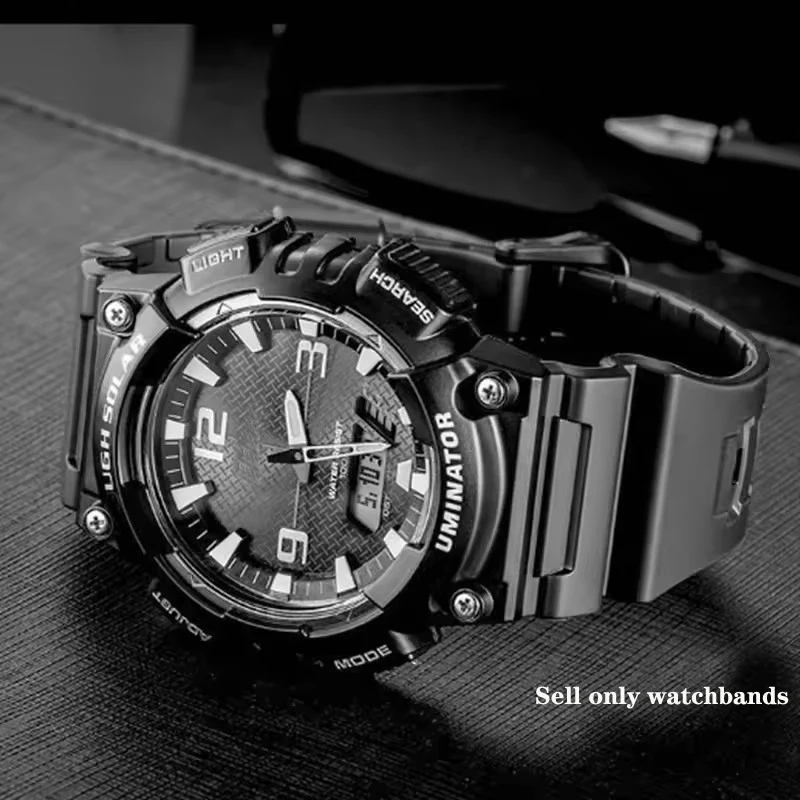 Cinturino in silicone per Casio AQ-S810w 800 W-735H TRT-110H AEQ-110w AE-1000W W-735H SGW-300H MRW-200H F-180WH cinturino per orologio