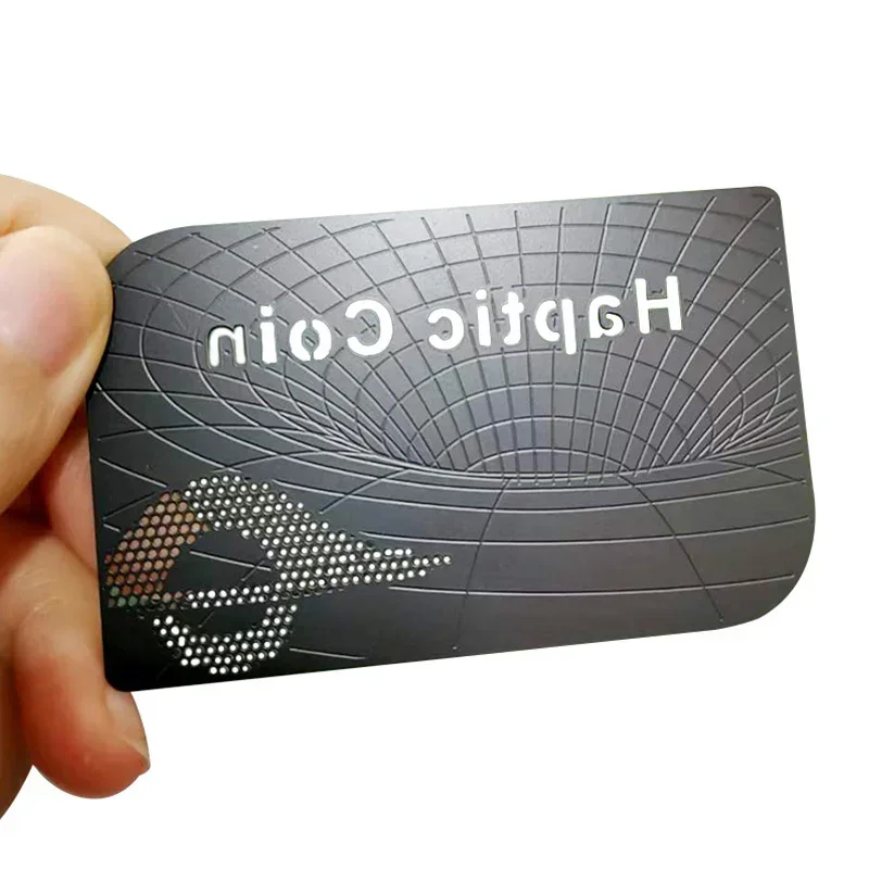 تصميم مخصص رقاقة NFC المعدنية بطاقة الأعمال المعدنية الفارغة #3