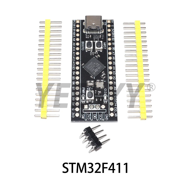 الحد الأدنى من لوحة تطوير النظام STM32F401 / 411 الأصلي ST-LINK V2 محاكي تنزيل المبرمج الأصلي STM32F103C8T6 STM32