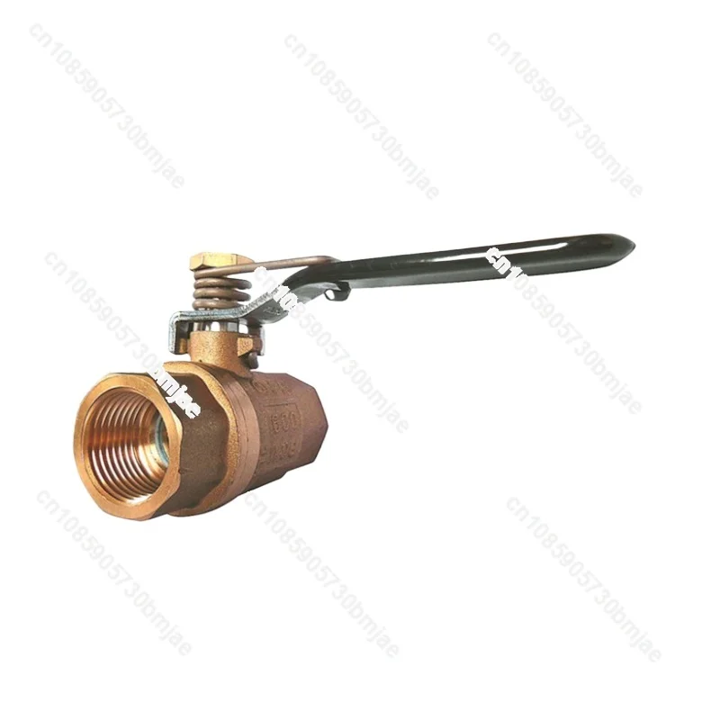 

High quality Ball valve brass Stainless steel Small Spring automatic return ball valve DN25 Female thread 1 inch BSP 2 way valve