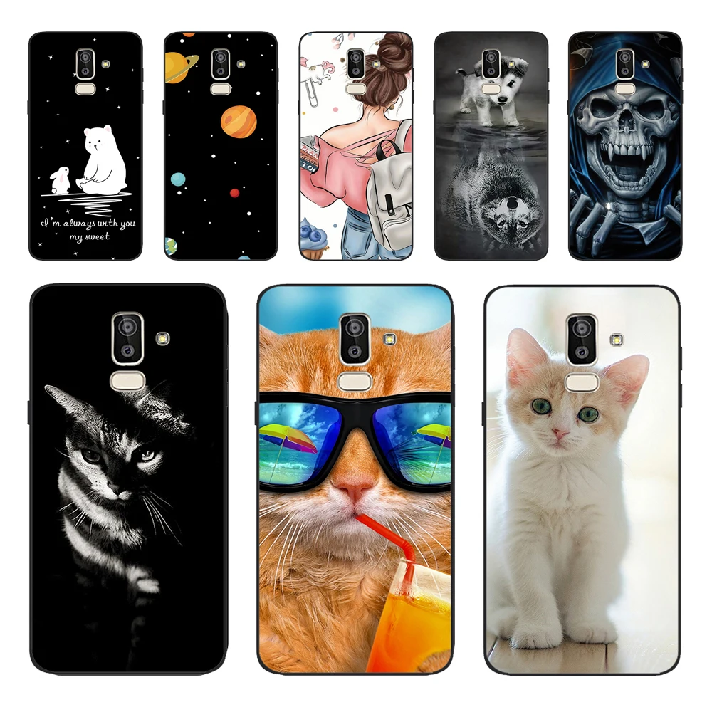 Case for Samsung Galaxy J8 2018 Case back Cover silicon for Samsung Galaxy J8 2018 j810 Funda for Samsung J8 2018 Phone Case