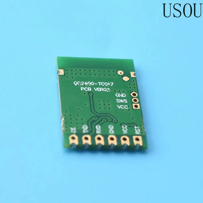 2.4G Wireless Serial Transparent Transmission Module, No Development Required, UART RF Communication, Half-Duplex, Domestic Chip