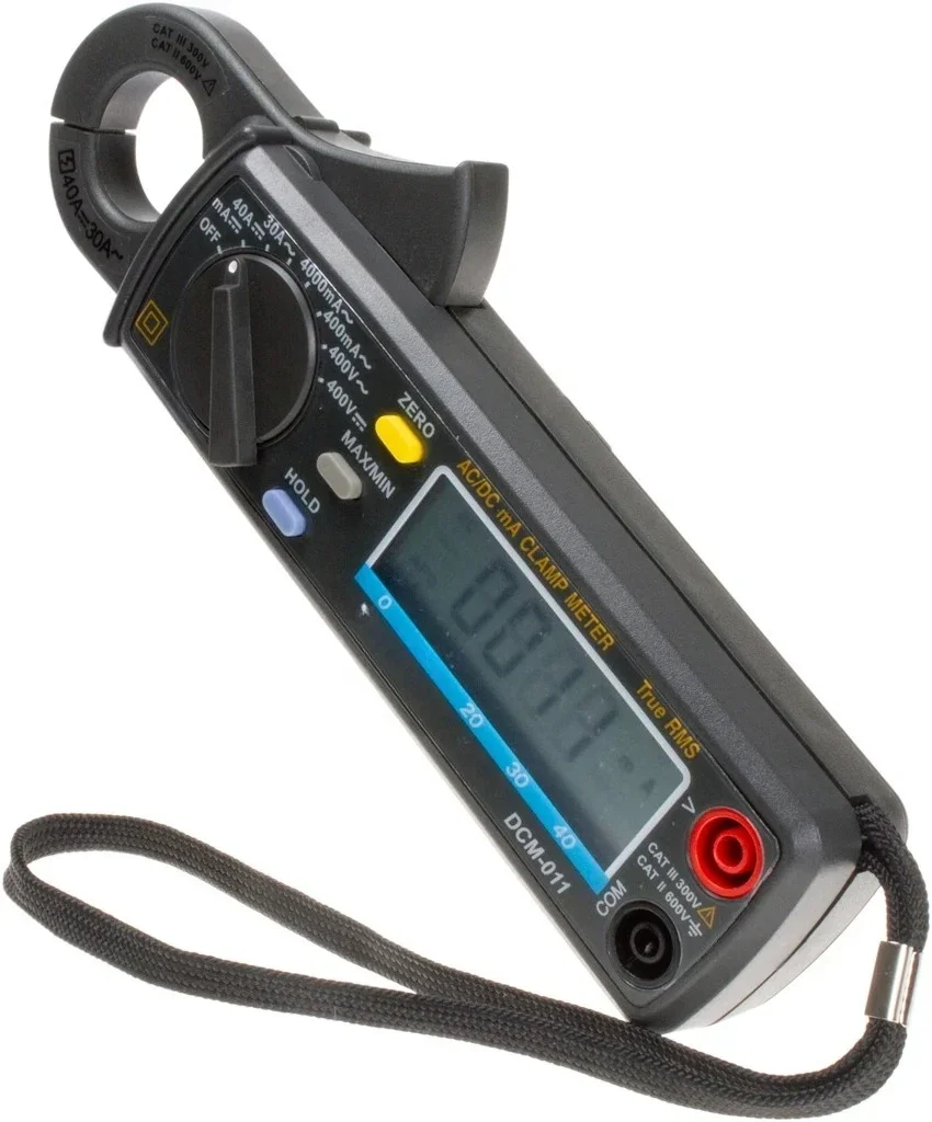 

AC DC Current 30A True RMS Auto Digital Multimeter Clamp Meter Auto Range Ammeter Clamp 4000 Counts Clamp Meter