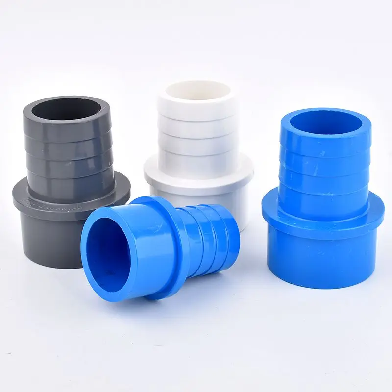 2Pcs Big Size PVC Pagoda Hose Connector OD 50-40mm 63-50mm Aquarium Fish Tank Garden Irrigation Water Pipe Jionts Fittings