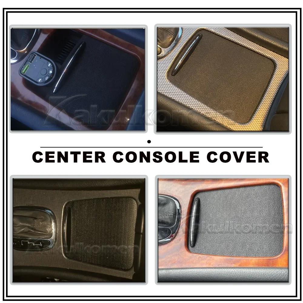 Centre Console Roller Blind Cover Cap Water Cup Holder Panel Roller Cover Accessory for Mercedes-Benz C-Class W203 C200 C280