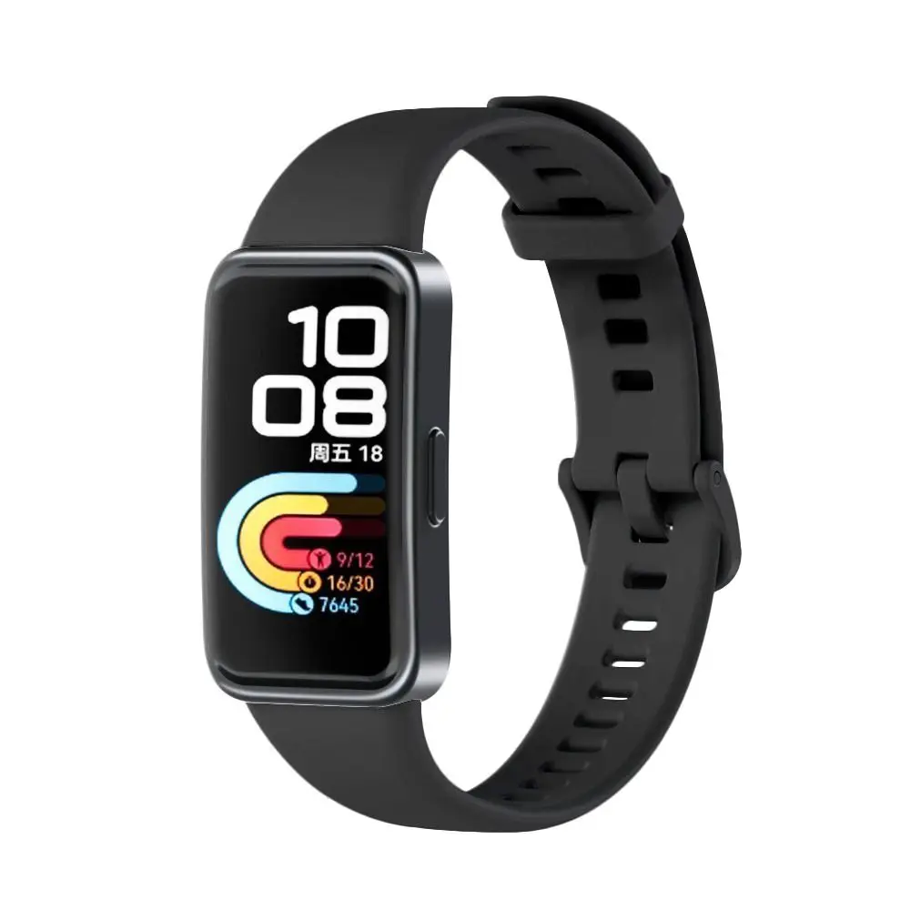 New TPU+TPE Watch Strap Replacement Smart Watch Bracelet Accessories Breathable Watchband for Band 9/8