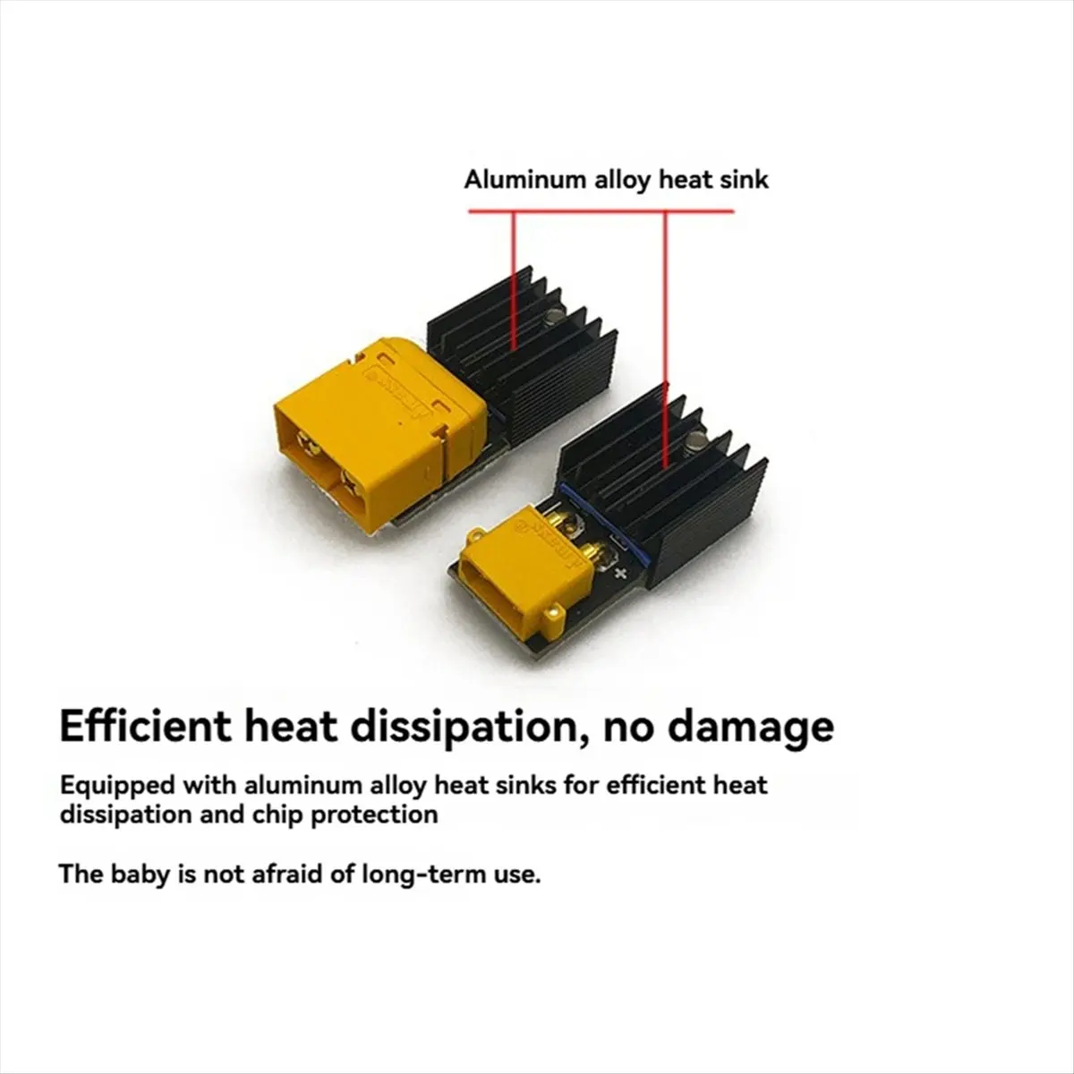 T789C-Smart Lipo Battery Discharger +XT30 2-6S Lipo Built-in MUC Temperature Sensor with Heatsink for RC FPV Drone HOT