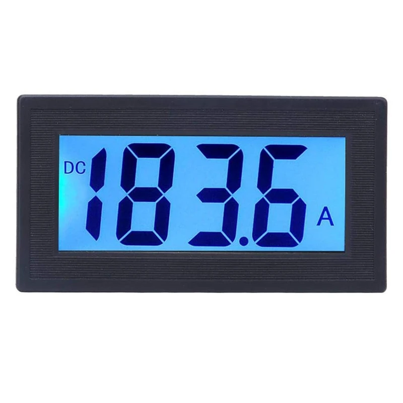 Digital Voltage Tester LCD Display Voltmeter Panel Precision Volt Monitor For Measuring Voltmeter (DC 0-200MV)