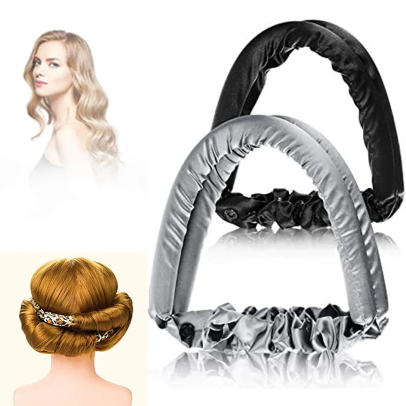 Lazy Lockenwickler für lange, keine Hitze, Locken, Übernachtungsband, hitzefreier Lockenstab, Stirnband, Lockenwickler, Magic Wave Lockenwickler, Rolle