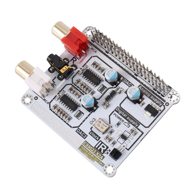 AA84 Nuovo Volumio Moode Accessorio Parte Componente Per Raspberry Pi DAC Raspberry Pi 4B + HIFI Doppia Decodifica DAC I2S
