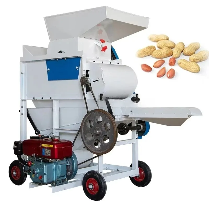 customize Small Peanut Sheller Machine Peanut Dehusking Machine Made in China