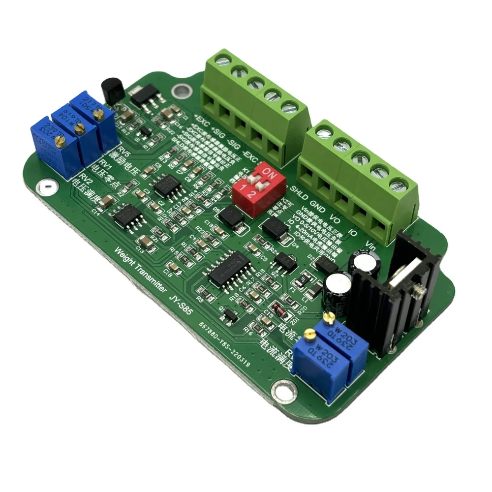 

Load cell Amplifier JY-S85 4-20mA Current Force sensor Weight transmitter 0-5V/10V voltage