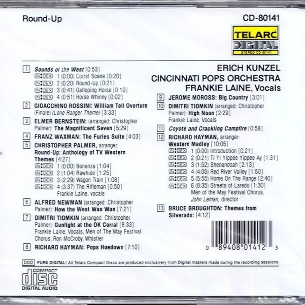 قرص مضغوط للتجميع الغربي - قرص تجريبي عالي الدقة بدون فقدان مع مشاعر غربية أصلية