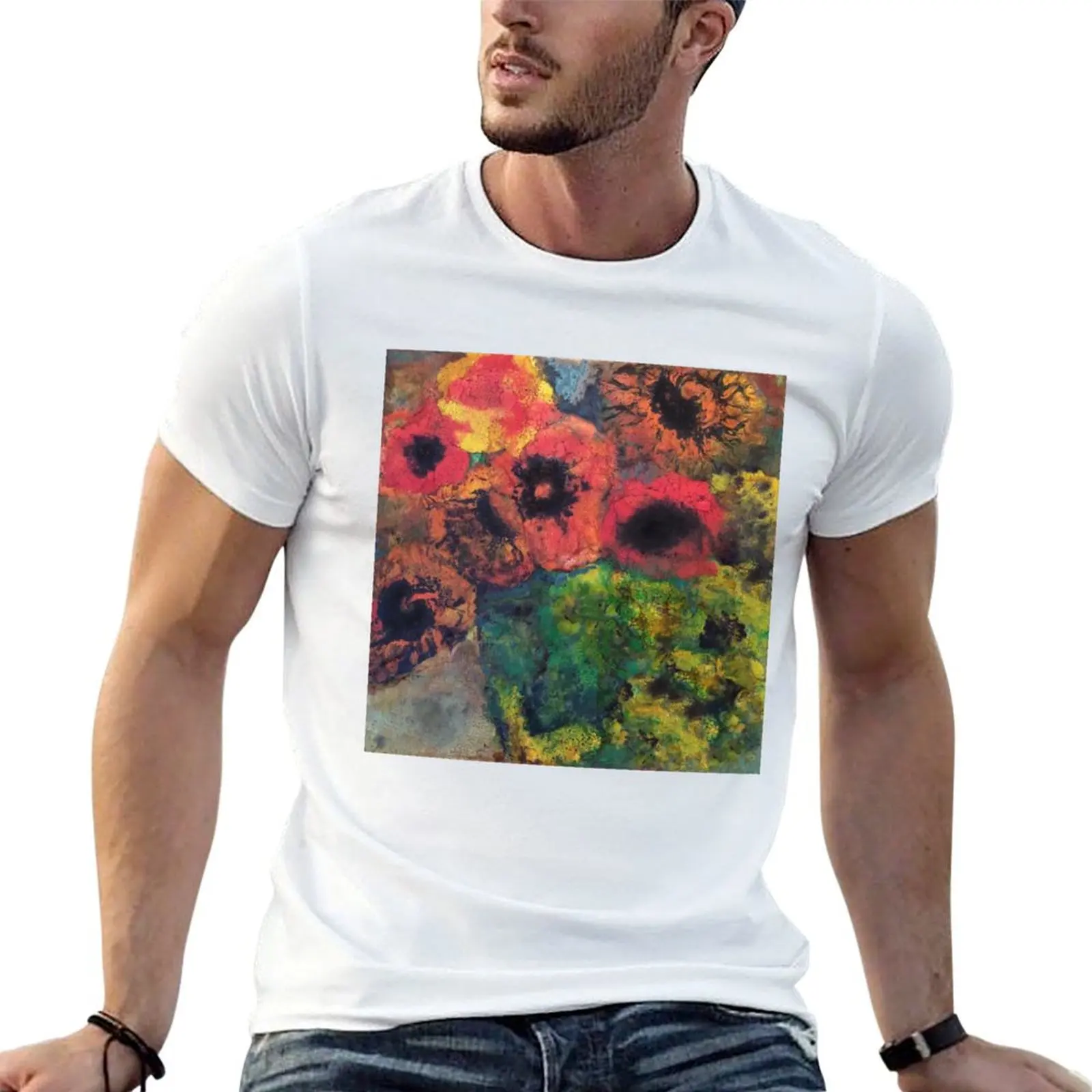 Vase de Fleurs T-shirt boys whites quick-drying mens graphic t-shirts funny